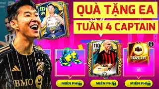 🎁 QUÀ TẶNG EA | NHẬN FREE MẢNH ĐỘI TRƯỞNG | SON 111 GÓP MẶT TRONG TUẦN 4  FC MOBILW 