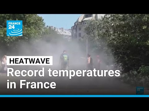 YouTube video thumbnail: France Roasts as Temperature Soar 