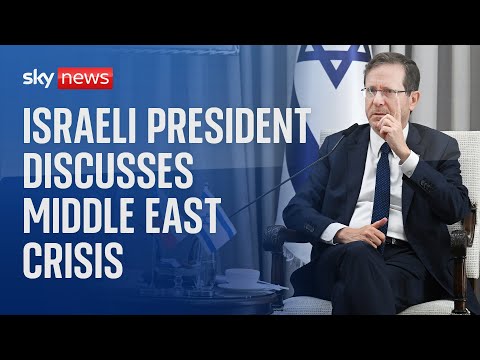 Watch live: Israeli President Isaac Herzog speaks at Davos 2024