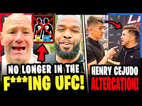 Dana White FIRES fighters from UFC! Henry Cejudo in ALTERCATION w/ FIGHTER! Tom Aspinall REACTION!