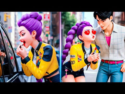 RESCUING RUMI FROM JINU'S FLIRTATION PLOT - “GOLDEN” HUNTR/X | KPOP Demon Hunters