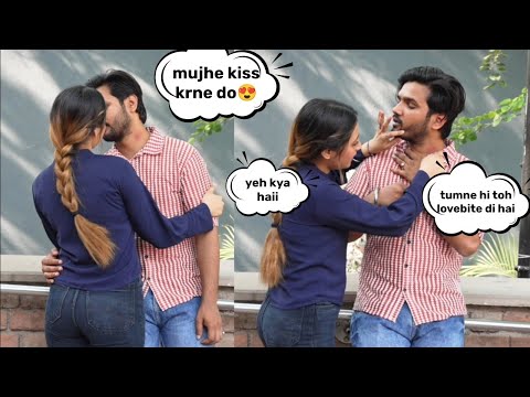LOVE BITE PRANK ON GIRLFRIEND || Gone serious || Ankush Rajput 😊