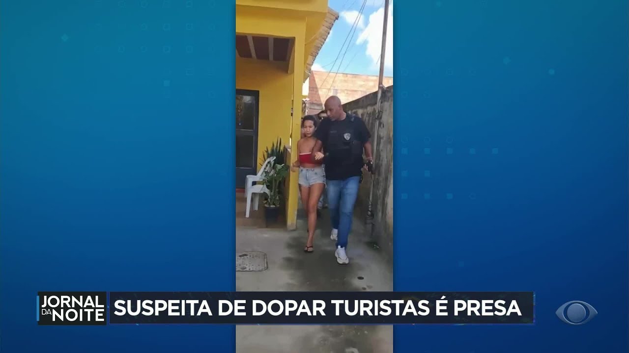 Suspeita de dopar turistas ingleses é presa no Rio de Janeiro