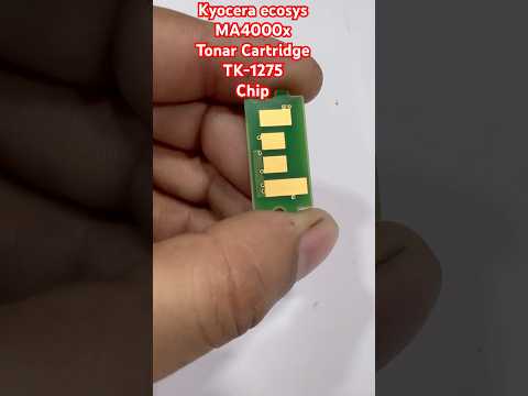 Kyocera ecosys MA4000x Tonar Cartridge TK-1275 Chip#kyocera #service #printersupportsoftware #chips