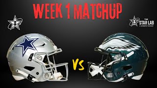 Cowboys vs Eagles Week 1 | 4 Keys to Winning the NFC East Showdown