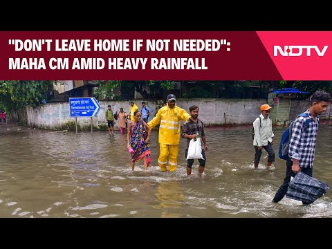 Mumbai Rains Update | "Don't Leave Home If Not Needed": E Shinde's Appeal After Rain Halts Mumbai