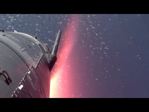 See SpaceX Starship's full Earth re-entry, splashdown and explosive ending