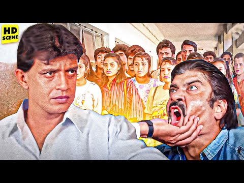 मिथुन चक्रवर्ती ने कॉलेज के खतरनाक गुंडे की जबरदस्त पिटाई | Phool Aur Angaar Best Action Scene