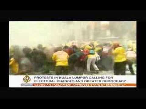 Malaysian minister interviewed on Kuala Lumpur protests