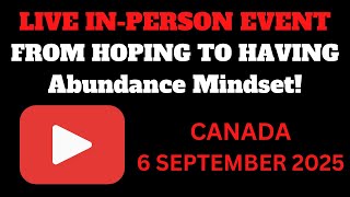 CANADA WORKSHOP INFORMATION