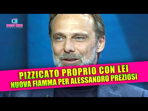 Alessandro Preziosi Avvistato Con Una Nuova Misteriosa Compagna!