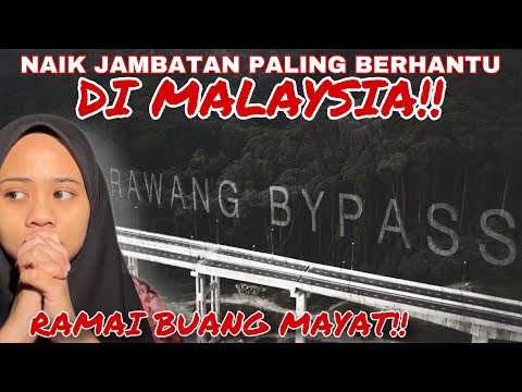 AKU NAIK JAMBATAN PALING BERHANTU DI MALAYSIA‼️ TEMPAT RAMAI BUANG MAY4T!!