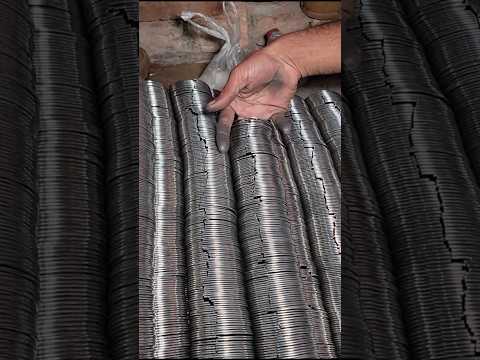 Silver Bangles Making #foryou #bangles #how