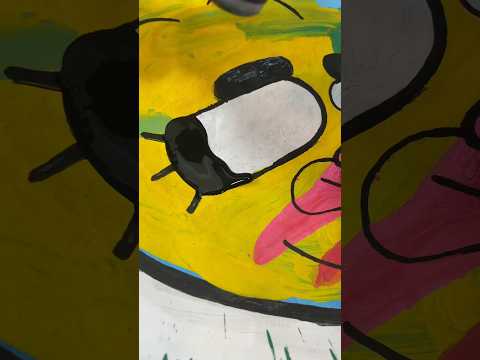 Drawing gumball until paper breaks (part 29) #posca  #art  #painting  #artist
