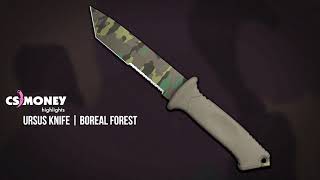 Ursus Knife Boreal Forest Gameplay