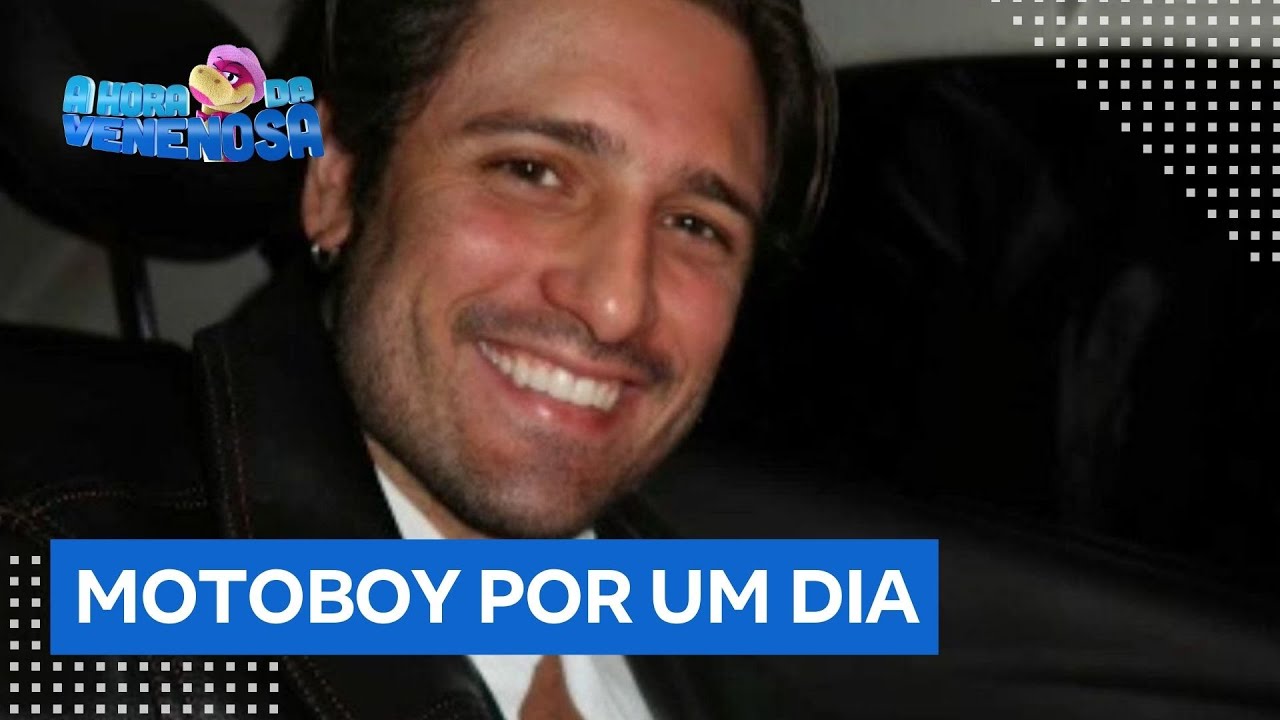 Daniel Rocha vira motoboy por um dia em preparação para novo personagem