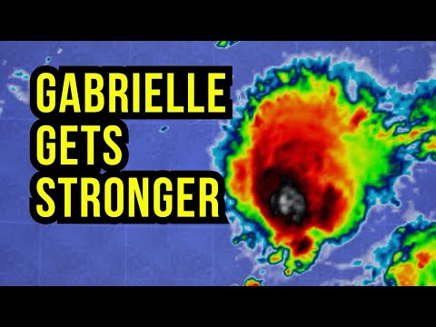 Tropical Storm Gabrielle will become a Hurricane...