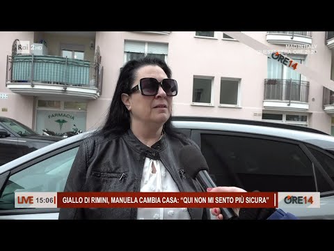 Giallo di Rimini, Manuela cambia casa: "Qui non mi sento più sicura" - Ore 14 del 29/01/2024