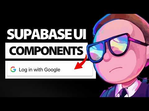 Add Social Logins to Next.js in 5 Minutes (Supabase UI)