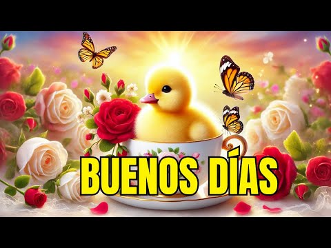 ☀️ESCUCHA EL PRIMER MESAJE DE BUENOS DÍAS ☀️EL VIDEO MAS BONITO DEL MUNDO