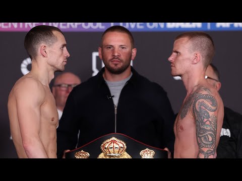 Must win! Peter mcgrail vs marc leach • full weigh in & face off | matchroom boxing and dazn