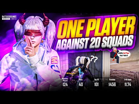 🔥1 Player vs 20 Squads! Intense Fights with 20 Pro Squads in Just 14 Minutes