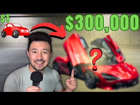 $1 vs $300,000 Car ASMR in Public