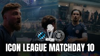 ICON LEAGUE MATCHDAY 10 VLOG ⚽️🏟️