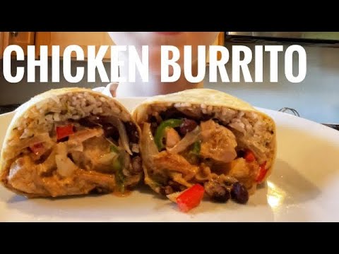 Spicy Chicken Burritos! #cooking #food #chef #recipe #chicken