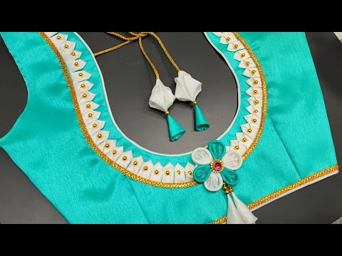 Blouse Model Cutting And Stitching For Beginners | 2024 Model Blouse |