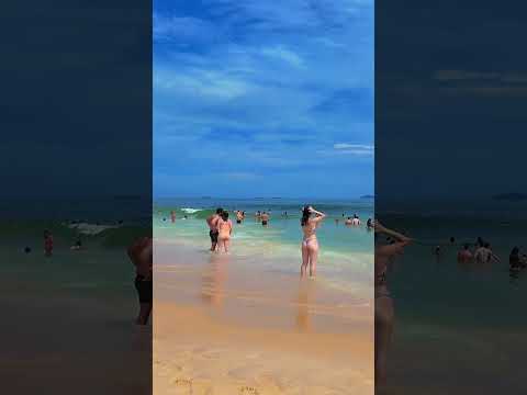 🏖️ AMAZING BEACH, Rio de Janeiro ✨ Brazil #shorts