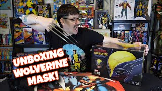 Unboxing the Deadpool & Wolverine Wolverine Mask! | Marvel Legends Hasbro 