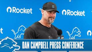 Dan Campbell Press Conference | Oct. 20, 2026