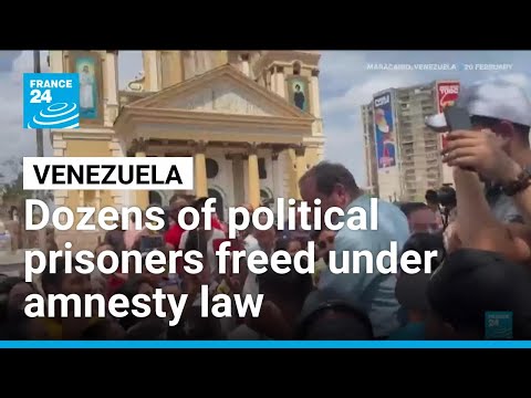 Veneuela enacts Amnesty law: Dozens of political prisoners freed • FRANCE 24 English
