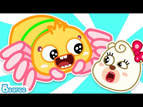 Itsy Bitsy Spider🕸️ Fun Journey of Little Spider | Cartoons for kids | Bearee Channel