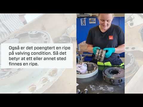 Slik overhaler vi en Poclain kamringmotor – fra vrak til full funksjon