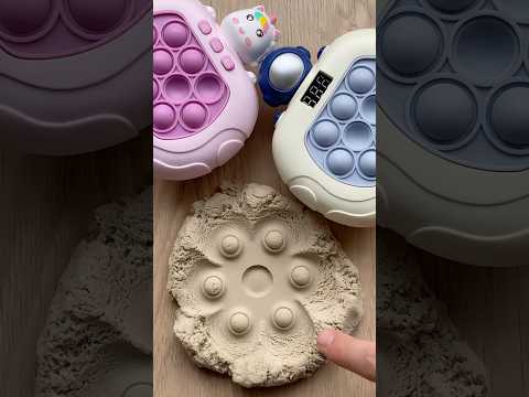 Kineticsand Popit Machines! #satisfying #popit #machine #shorts