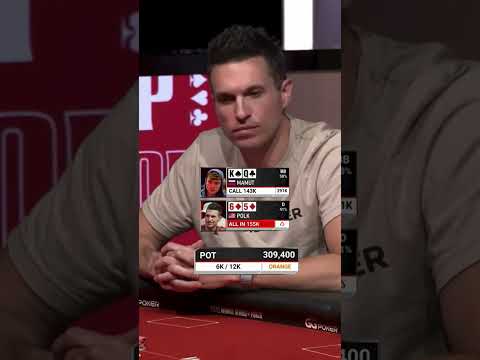 New Video from Doug Polk Poker: ALL-IN at the $25,000 Heads Up #poker #shorts