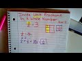 Dividing Fractions and Visual Methods