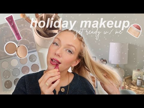 Sparkly Silver Holiday Makeup ??grwm