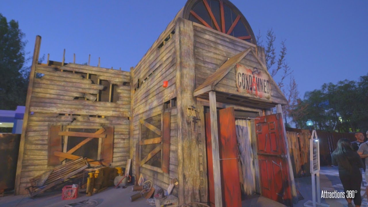 NEW Condemned Haunted House - Fright Fest 2018 - Six Flags Magic Mountain