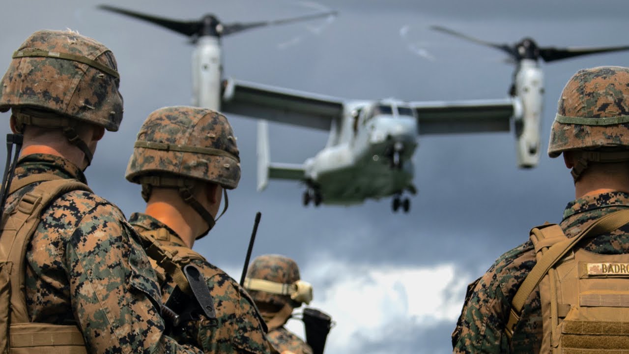 U.S. Recon Marines Participate in Littoral Exercise • Parris Island, South Carolina USA