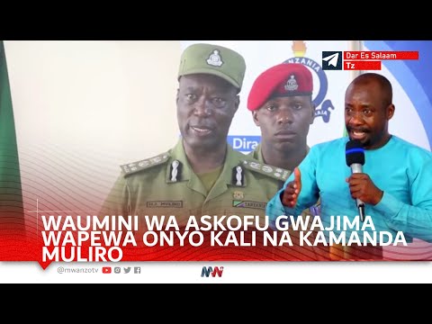 KIMEUMANA! KAMANDA MULIRO ATOA ONYO KALI KWA MSISITIZO KANISA LA ASKOFU  GWAJIMA, AWAPA ZA USO