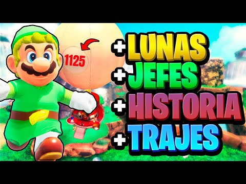 Juego al POST GAME++ de Super Mario Odyssey ¡¡Hasta 1125 Lunas!! 🌙🌙🌙