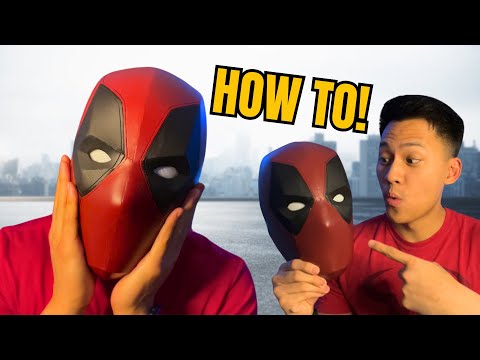 How To Make a DEADPOOL Mask! | DIY Deadpool & Wolverine 2024