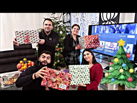 WEIHNACHTSGESCHENKE AUSPACKEN mit der FAMILIE 🎁 | KURDISCH FAMILY | VLOGMAS 🎄
