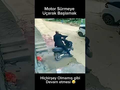 Motor sürmek ❌ Motorla uçmak ✅