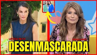 DESENMASCARADA Letizia Ortiz por Gema López por Leonor y Sofía