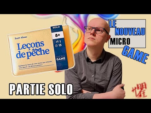 LECONS DE PECHE - Le dernier Micro-game solo de chez Matagot ! - Partie SOLO & AVIS