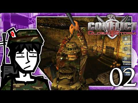 Erstmal einen abseilen! - Conflict: Global Storm #02 | Let's Play